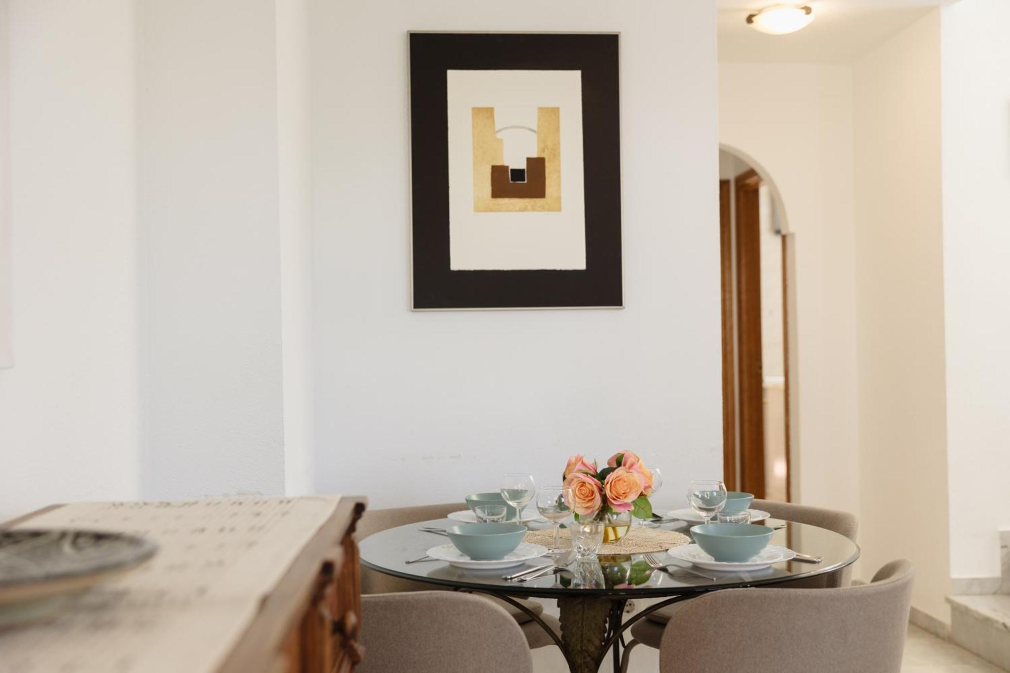 Beautiful Townhouse Walking Distance To The Beach In Costabella, 马尔韦利亚 外观 照片